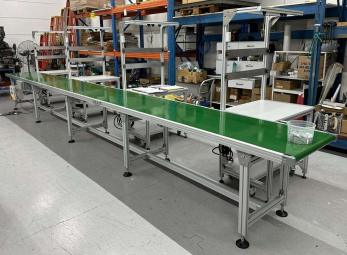 Modular assembly conveyor line